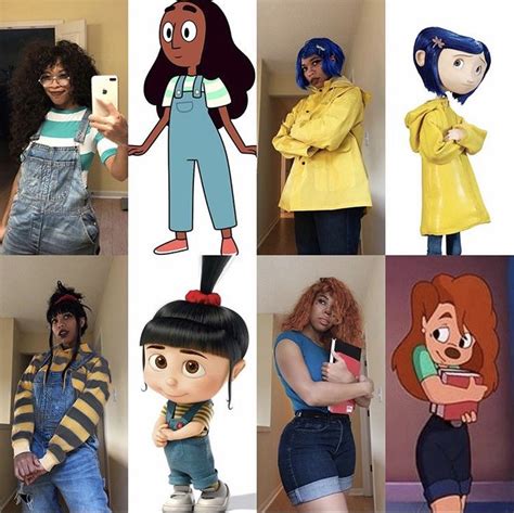 easy black characters to dress up as